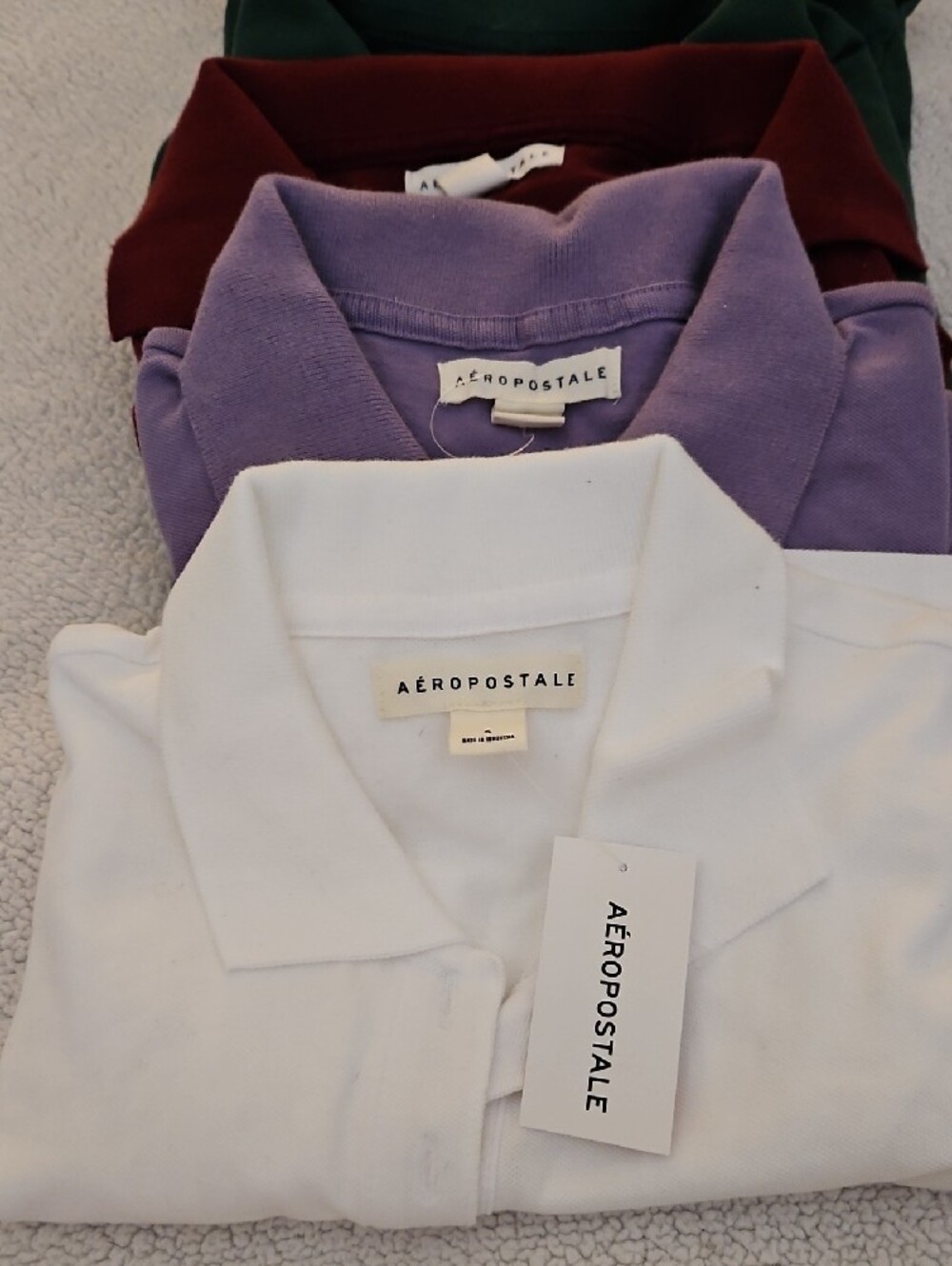 6 Aeropostale Short Sleeve Polo Tee - Picture 3 of 4